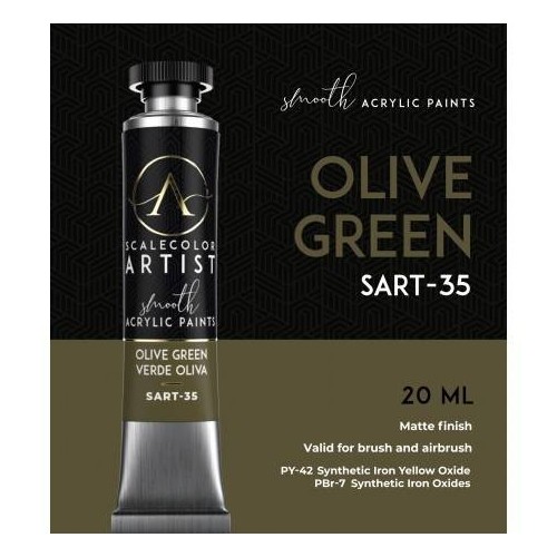 ScaleColor: Art - Olive Green