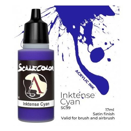 ScaleColor: Inktense Cyan