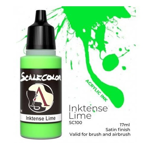 ScaleColor: Inktense Lime