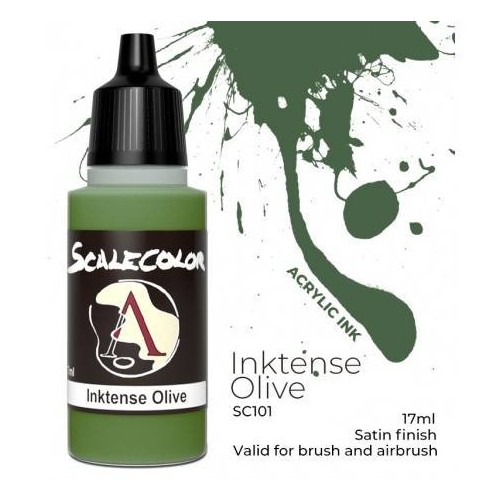 ScaleColor: Inktense Olive