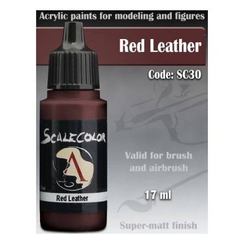 ScaleColor: Red Leather