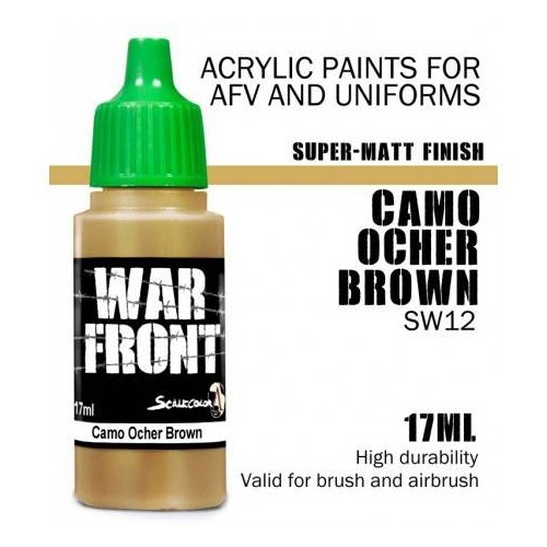 ScaleColor: WarFront - Camo Ocher Brown