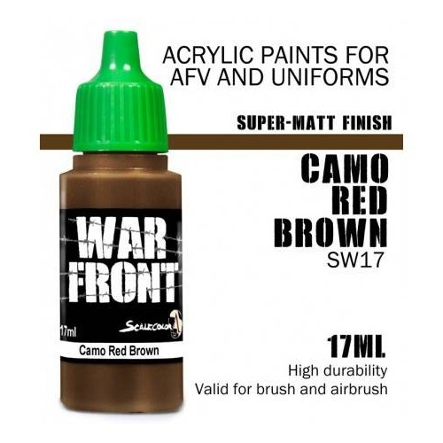ScaleColor: WarFront - Camo Red Brown