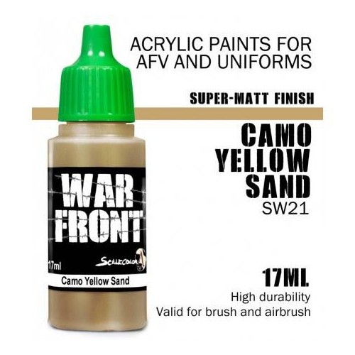 ScaleColor: WarFront - Camo Yellow Sand