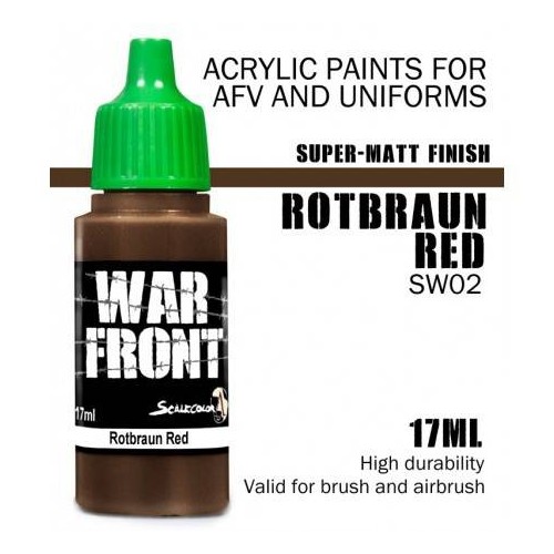 ScaleColor: WarFront - Rotbraun Red