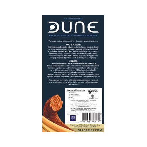 Dune: dodatkowe stronnictwa Khoam i...