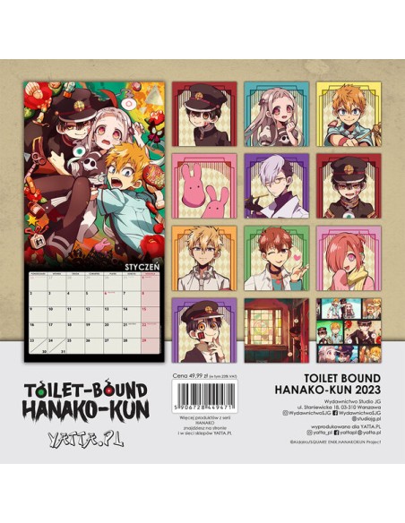 Hanako - kalendarz ścienny 2023