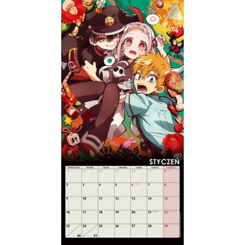 Hanako - kalendarz ścienny 2023