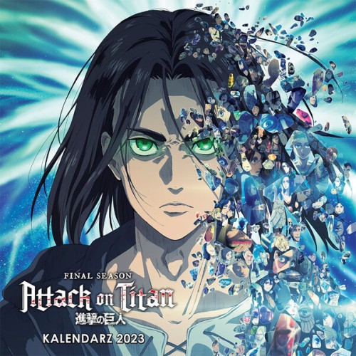 Atak Tytanów - kalendarz ścienny 2023