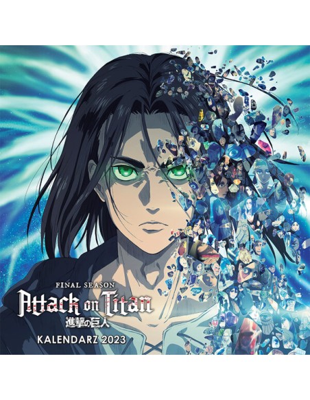 Atak Tytanów - kalendarz ścienny 2023