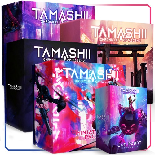 Tamashii: Chronicle of Ascend (edycja polska Gamefound + SG - All-In Pledge) + Owlman