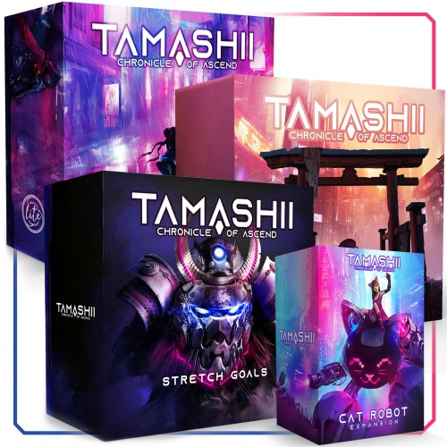 Tamashii: Chronicle of Ascend (edycja polska Gamefound + SG - Gameplay All-In Pledge) + Owlman