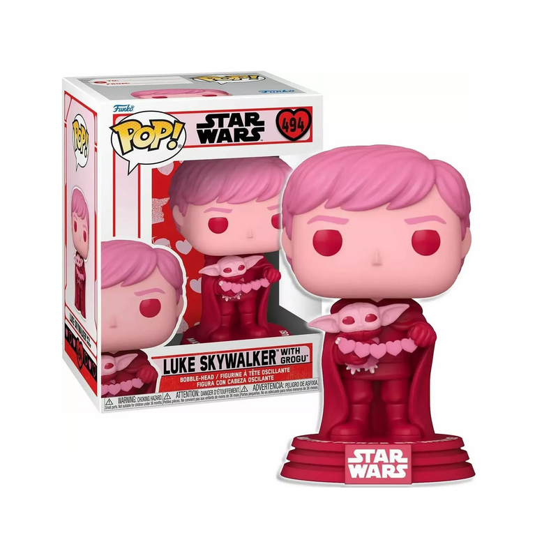 Figurka Pop Star Wars Valentines Luke And Grogu 494