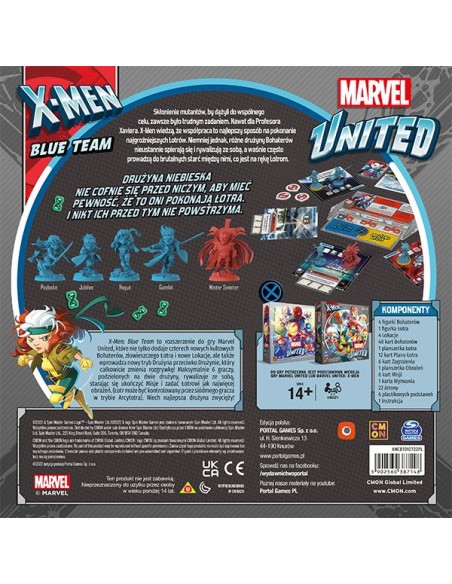 Marvel United: X-men Blue Team