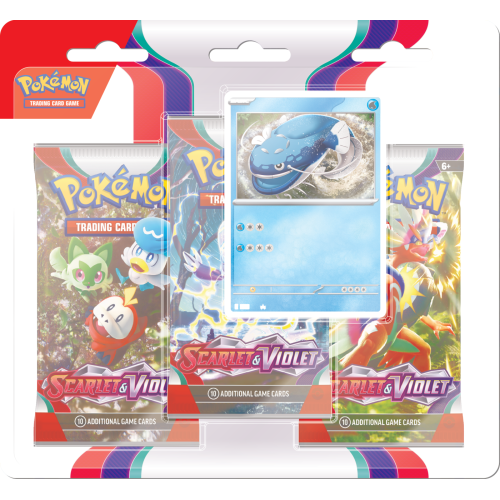 Pokémon TCG: Scarlet & Violet - 3-pack Blister Dondozo