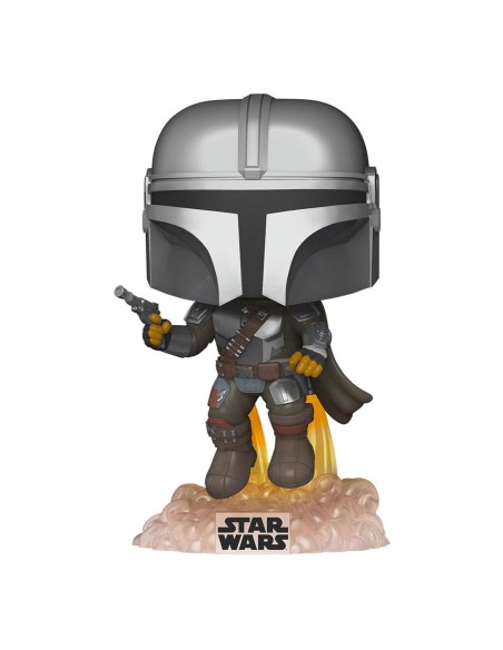Figurka Funko POP TV: SW Mando Flying w/Blaster 408