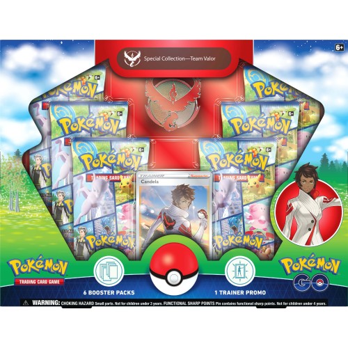 Pokémon TCG: Pokemon Go - Team Valor Special Pin Collection
