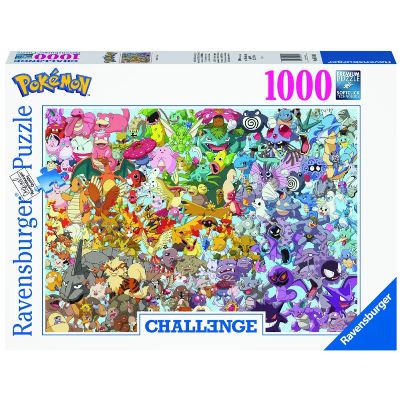 Puzzle Pokemon Ultimate Challenge 1000 Piece