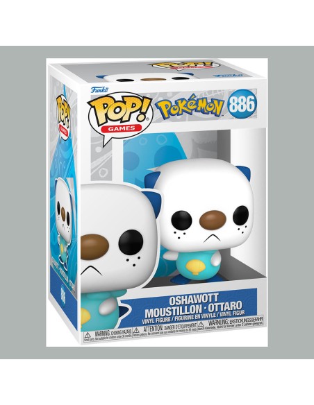 Figurka Funko POP Animation: Pokemon -  Oshawott (EMEA) 886