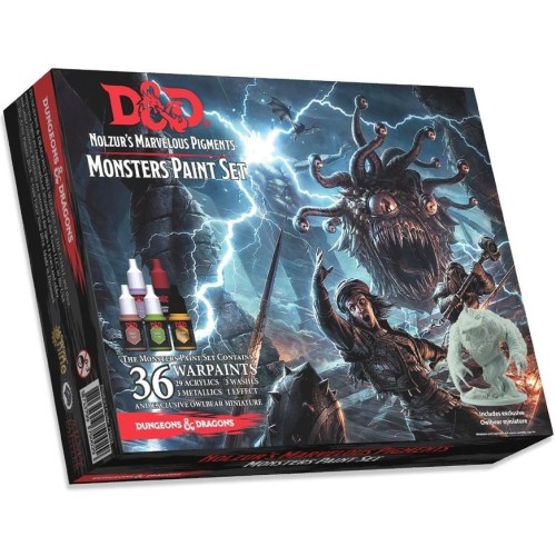 The Army Painter: Dungeons & Dragons Nolzur's Marvelous Pigments - Monsters Paint Set