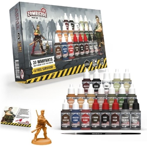 The Army Painter: Warpaints - Zombicide 2nd Edition - Paint Set