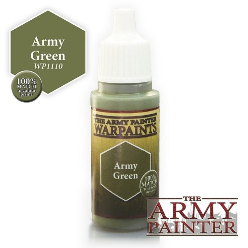 The Army Painter: Warpaints - Army Green
