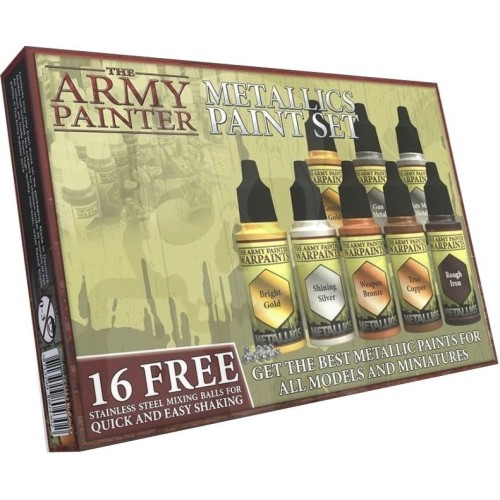 The Army Painter: Warpaints Metallics - Paint Set