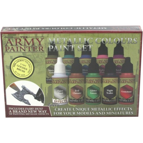 The Army Painter: Warpaints Metallics - Colours Paint Set