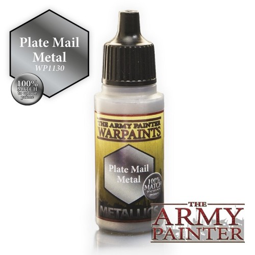 The Army Painter: Warpaints Metallics - Plate Mail Metal (2022)