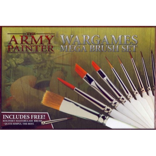 The Army Painter - Wargames Mega Brush Set