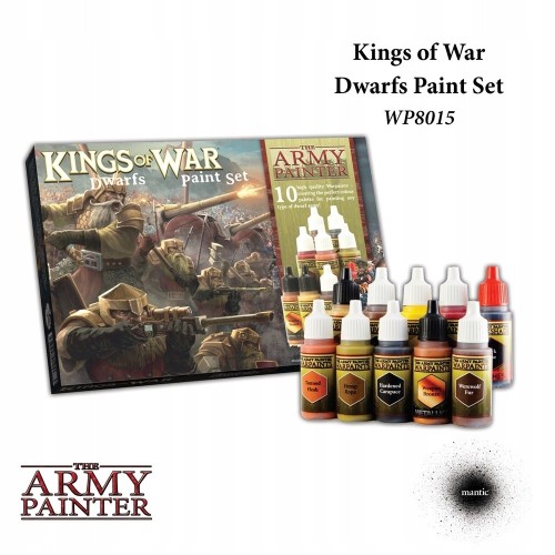 Army Painter Kings of War Dwarfs zestaw farb