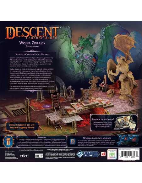 Descent: Legendy Mroku - Wojna zdrajcy