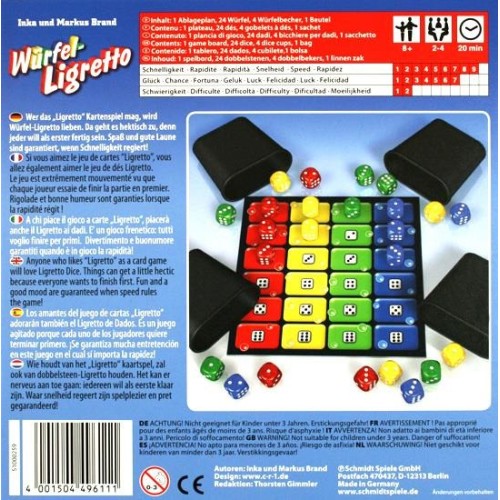 Ligretto - gra kościana