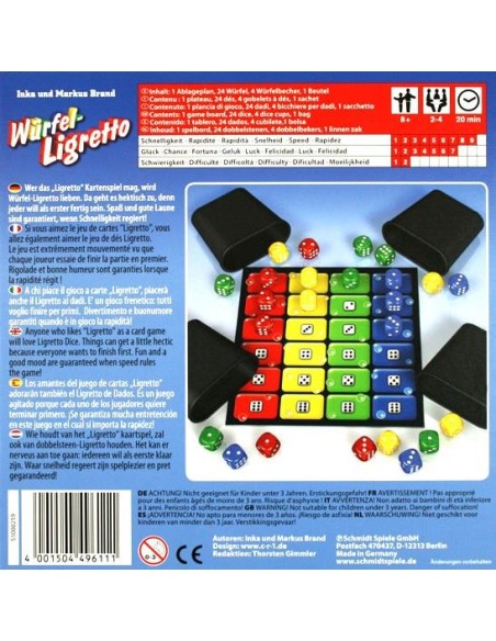 Ligretto - gra kościana