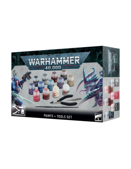 Warhammer 40,000: Paints + Tools Set