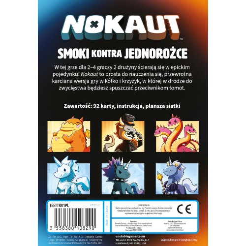 Nokaut: Smoki kontra Jednorożce