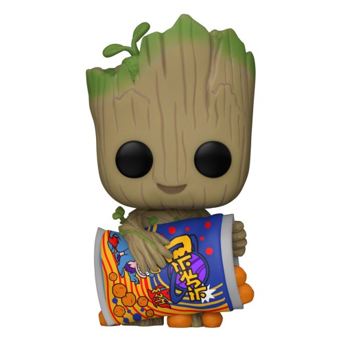 Figurka POP Marvel:  I Am Groot - Groot w/Cheese Puffs 1196