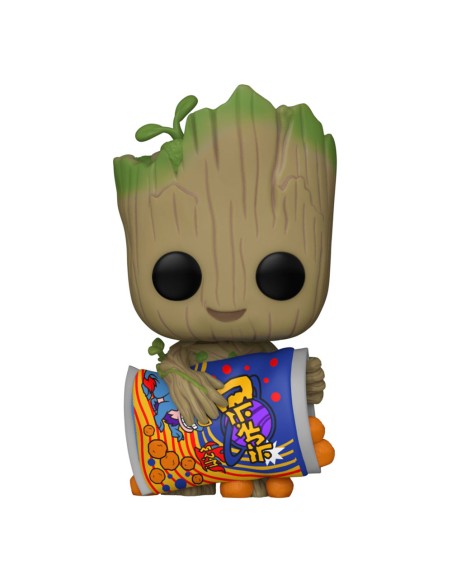Figurka POP Marvel:  I Am Groot - Groot w/Cheese Puffs 1196