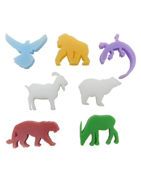 Ark Nova: Zestaw znaczników zwierząt