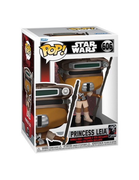 Figurka POP Star Wars: Return of the Jedi 40th Leia (Boushh) 606