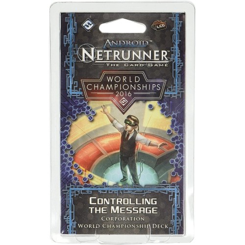 Netrunner LCG. World Championships 2016. Controlling The Message