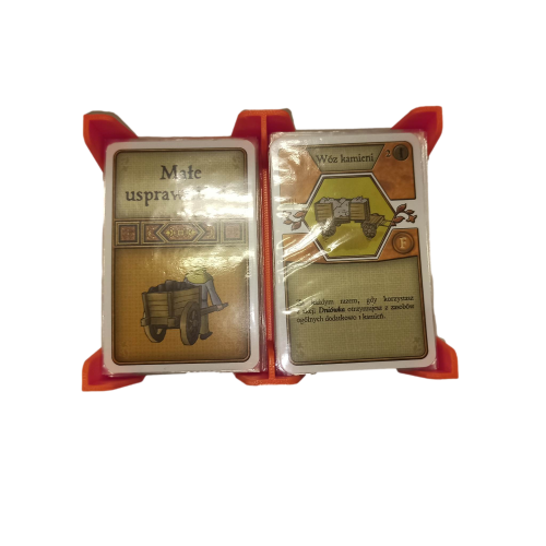 Mały podwójny podajnik na karty...