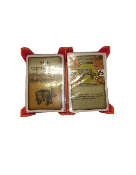 Mały podwójny podajnik na karty Standard European 59 × 92 mm