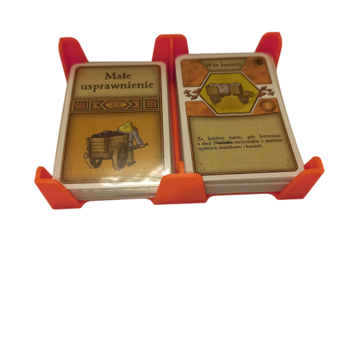 Mały podwójny podajnik na karty...