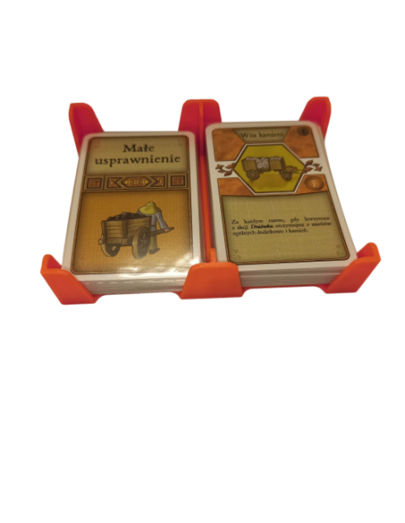 Mały podwójny podajnik na karty Standard European 59 × 92 mm