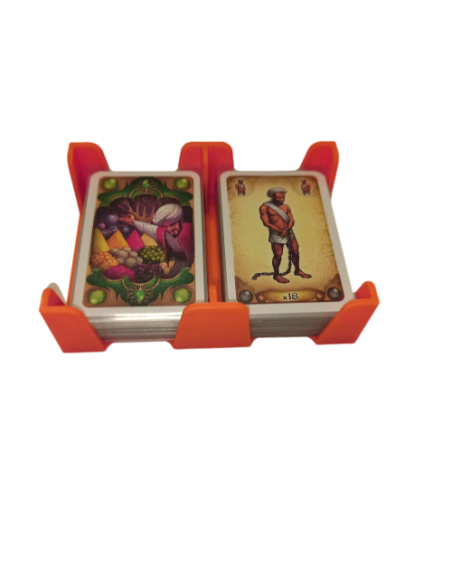 Mały podwójny podajnik na karty Mini European 45 × 68 mm