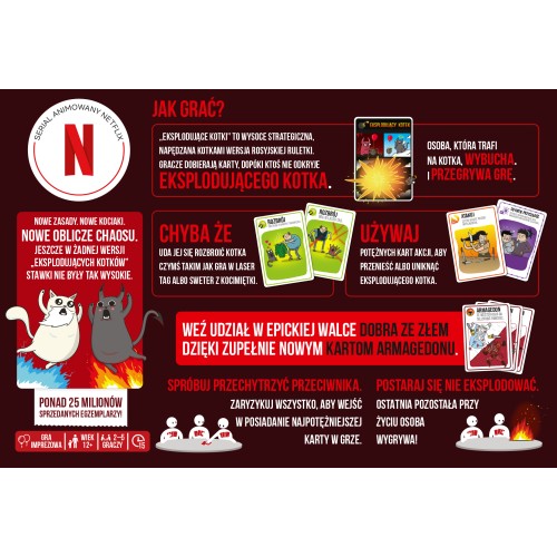 Eksplodujące Kotki: Dobro kontra Zło Eksplodujące Kotki: Dobro kontra Zło