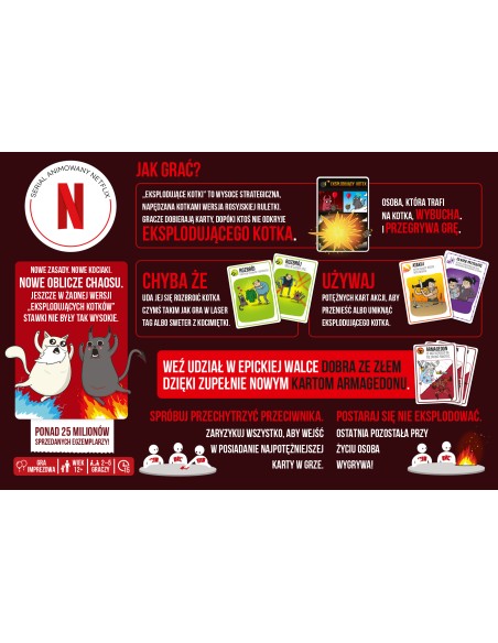 Eksplodujące Kotki: Dobro kontra Zło