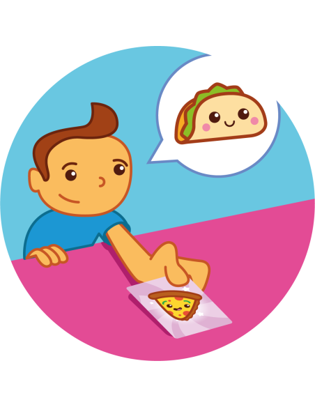 Bułka, Kotek, Pizza