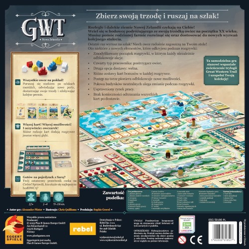 Great Western Trail: Nowa Zelandia